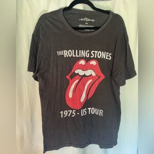 The Rolling Stones Black Cotton T-Shirt